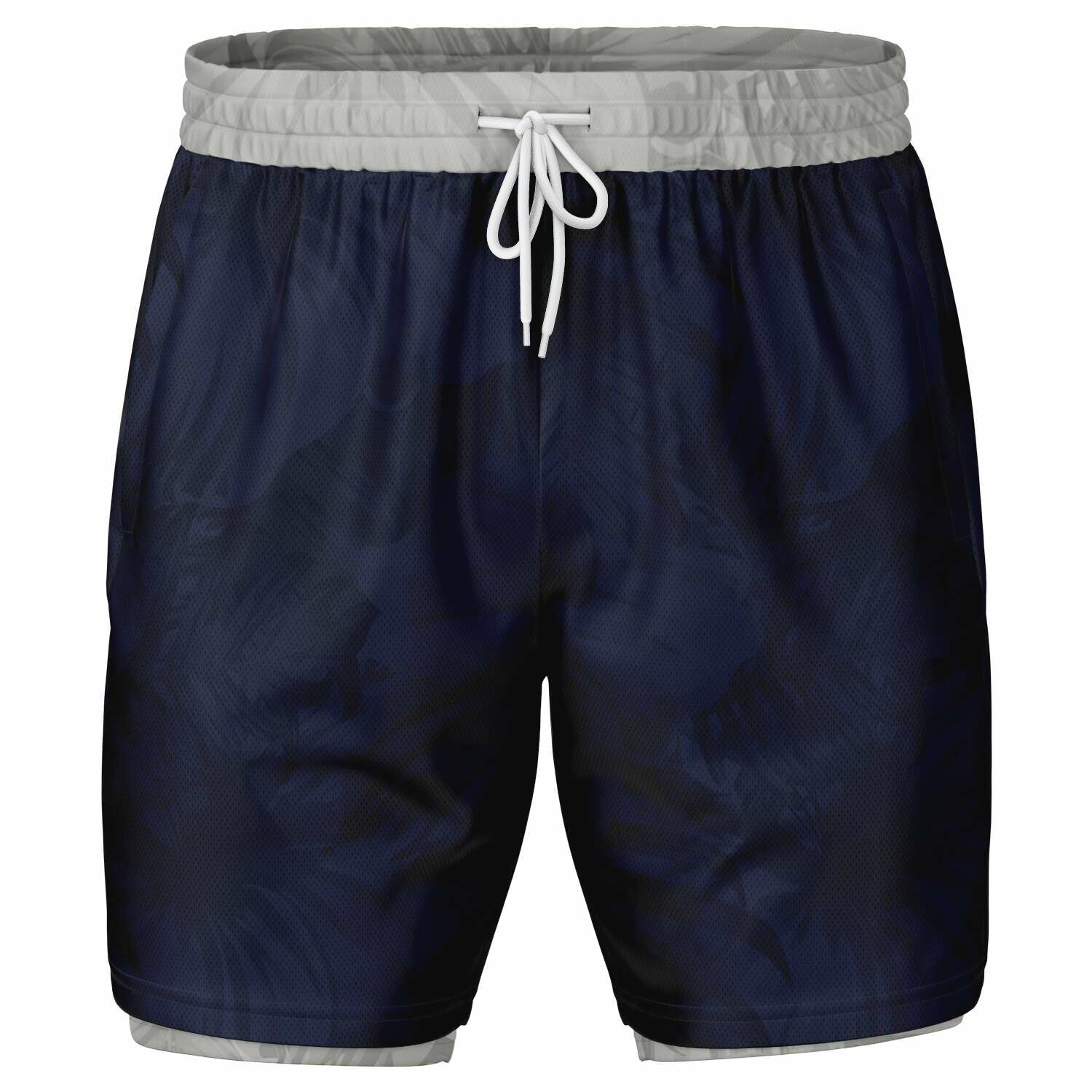 Navy 2-in-1 Shorts