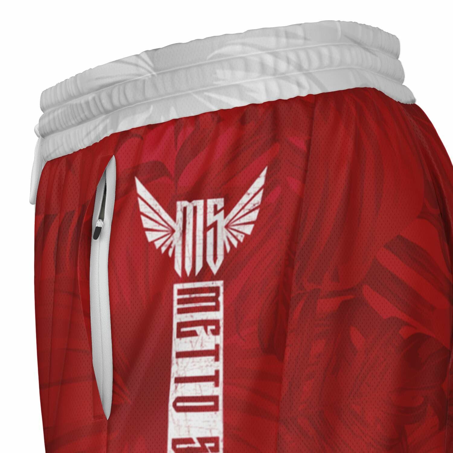 Red 2-in-1 Shorts