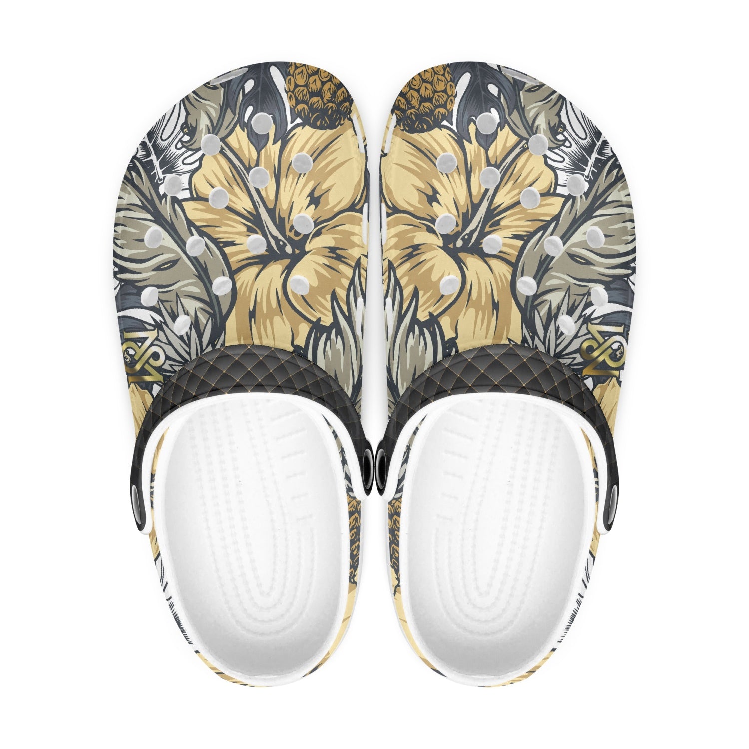 413. All Over Printed Clogs