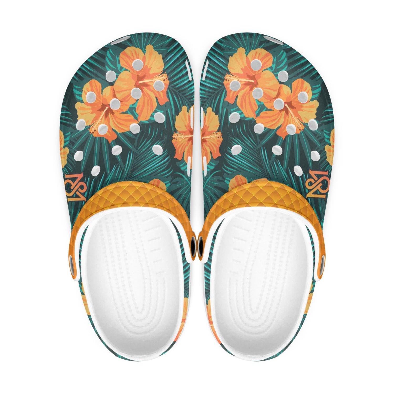 413. All Over Printed Clogs