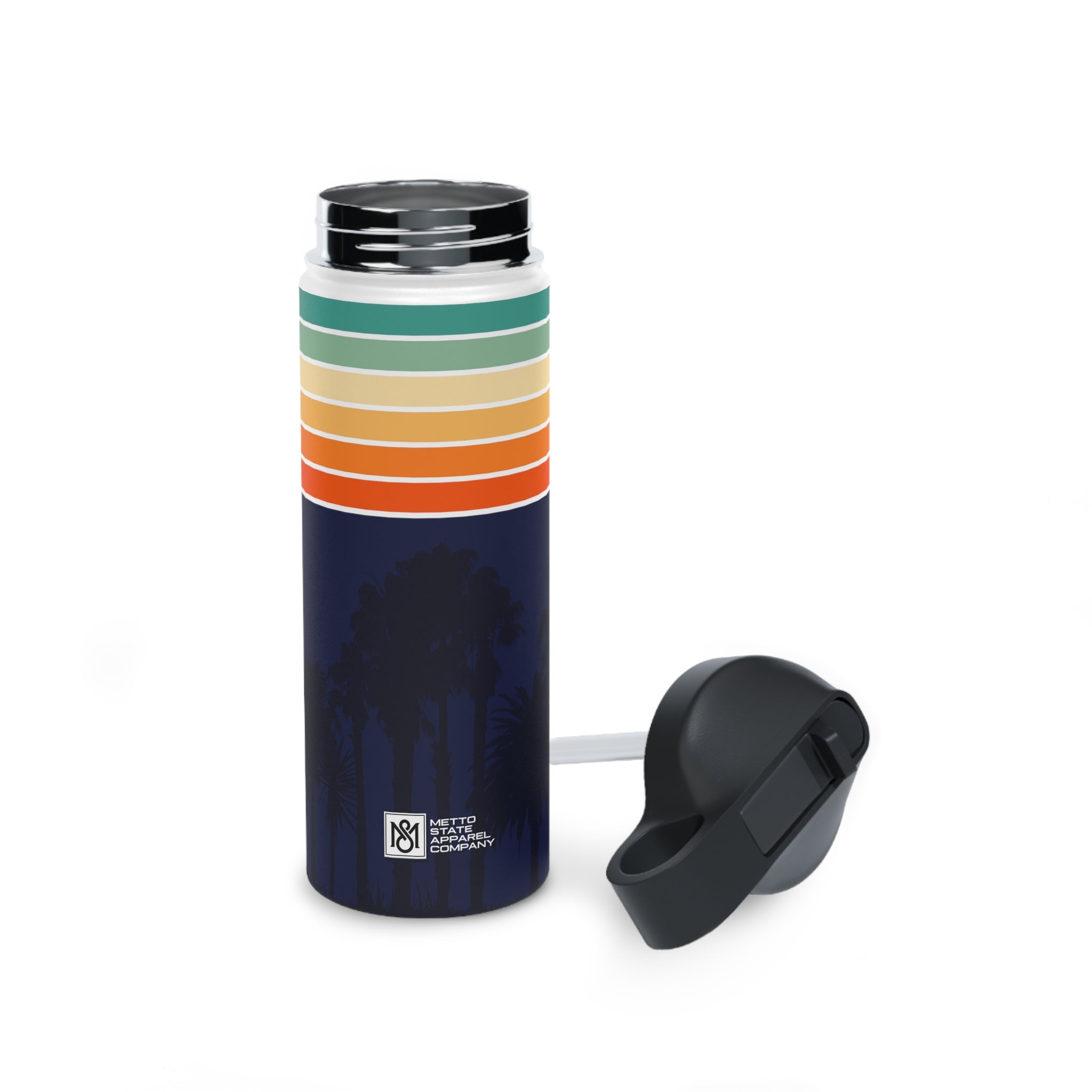 Stainless Steel Water Bottle, Standard Lid