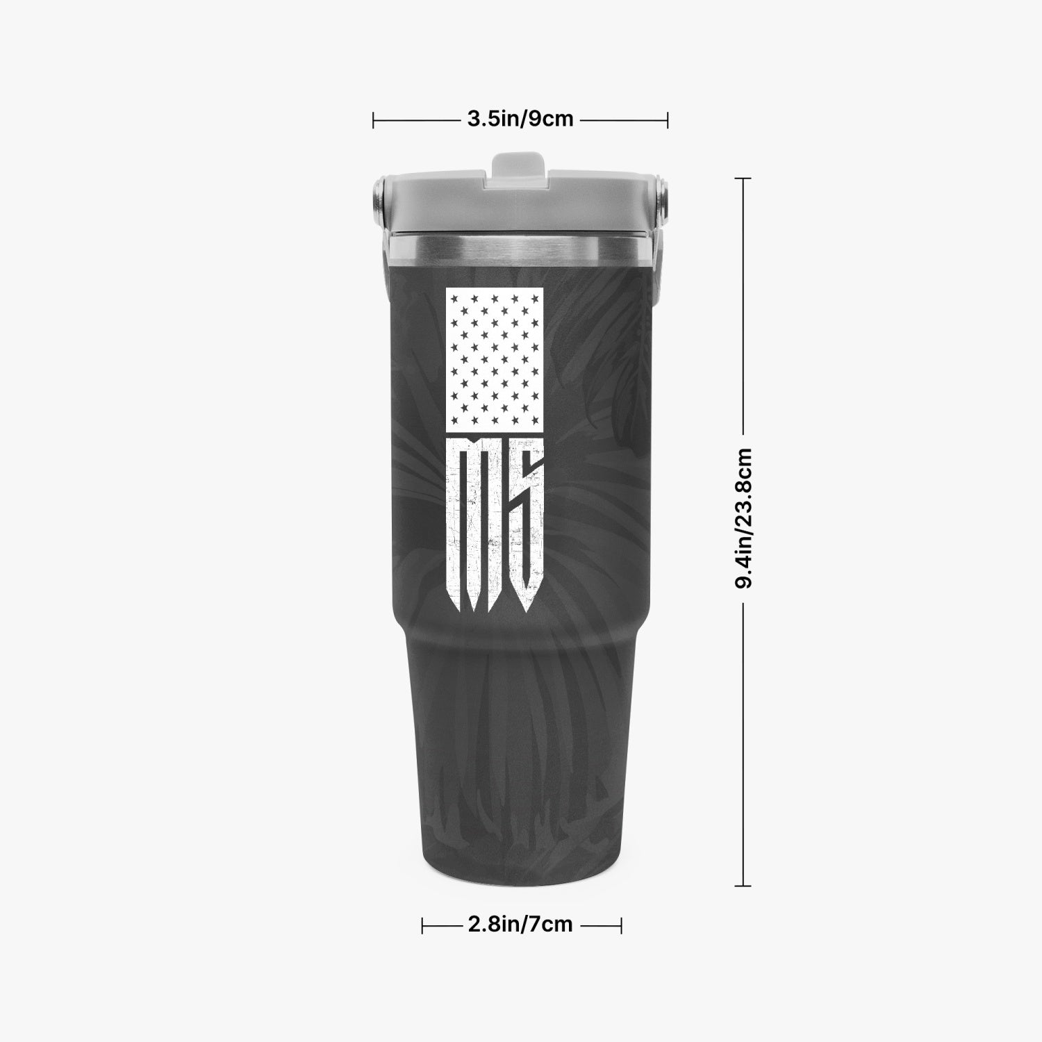 Gray Tumbler - 30oz