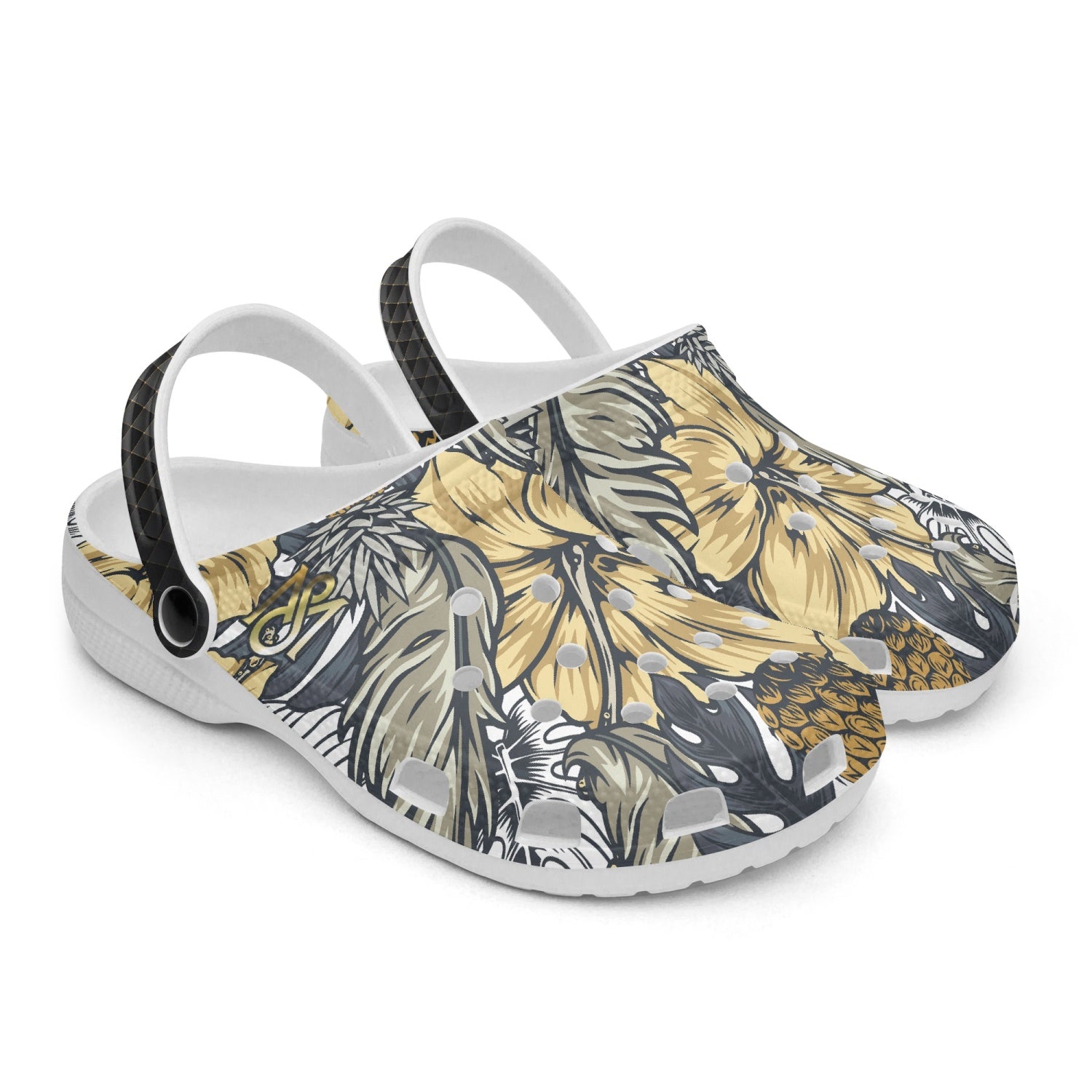 413. All Over Printed Clogs