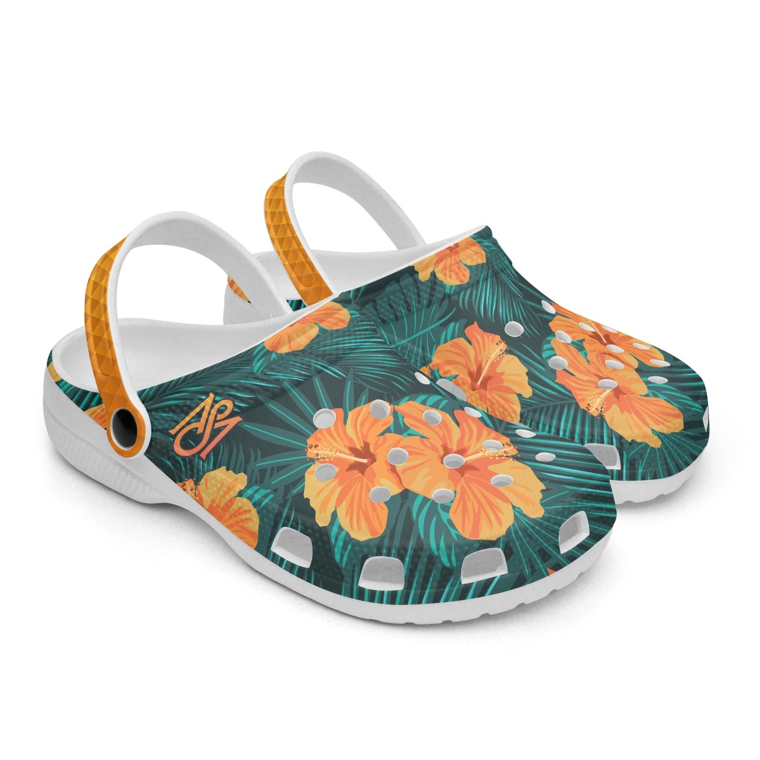 413. All Over Printed Clogs