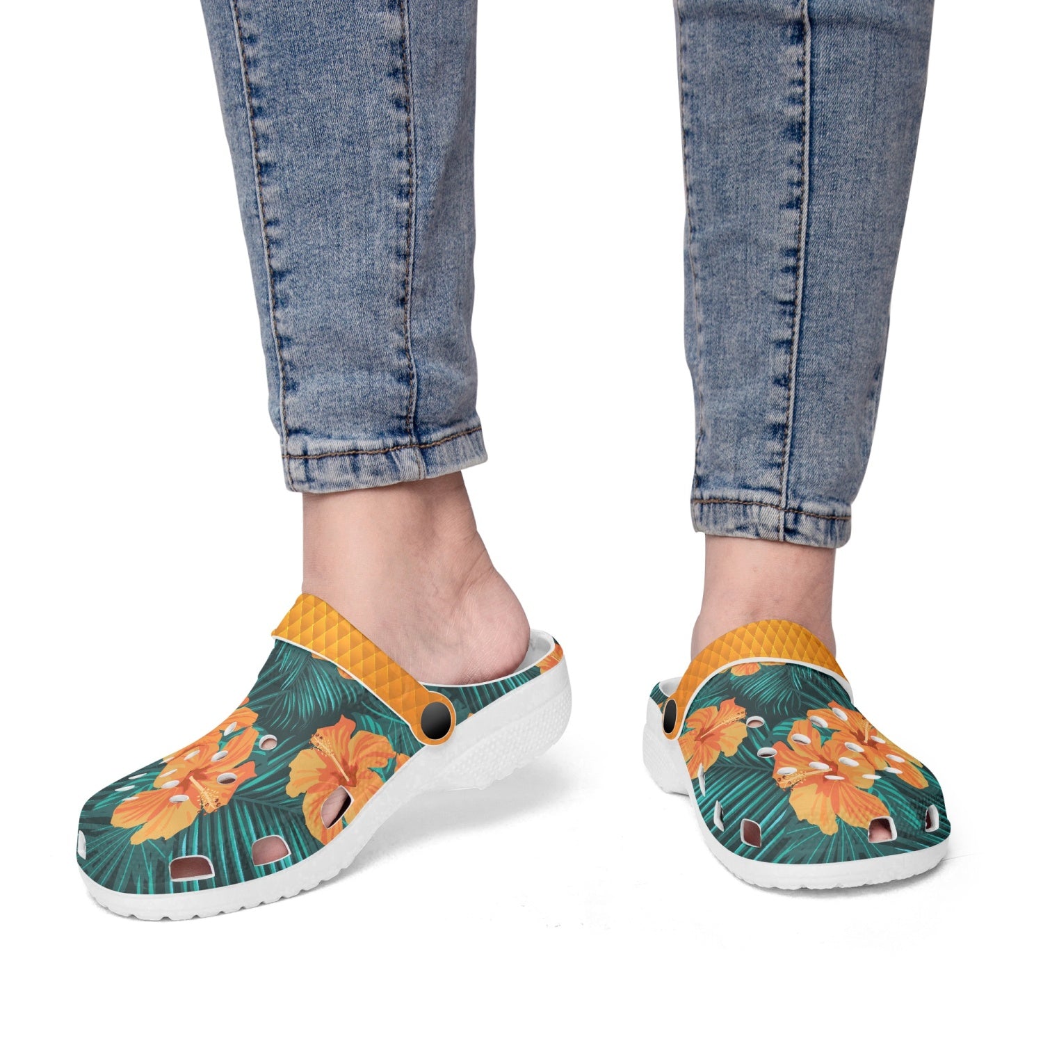 413. All Over Printed Clogs