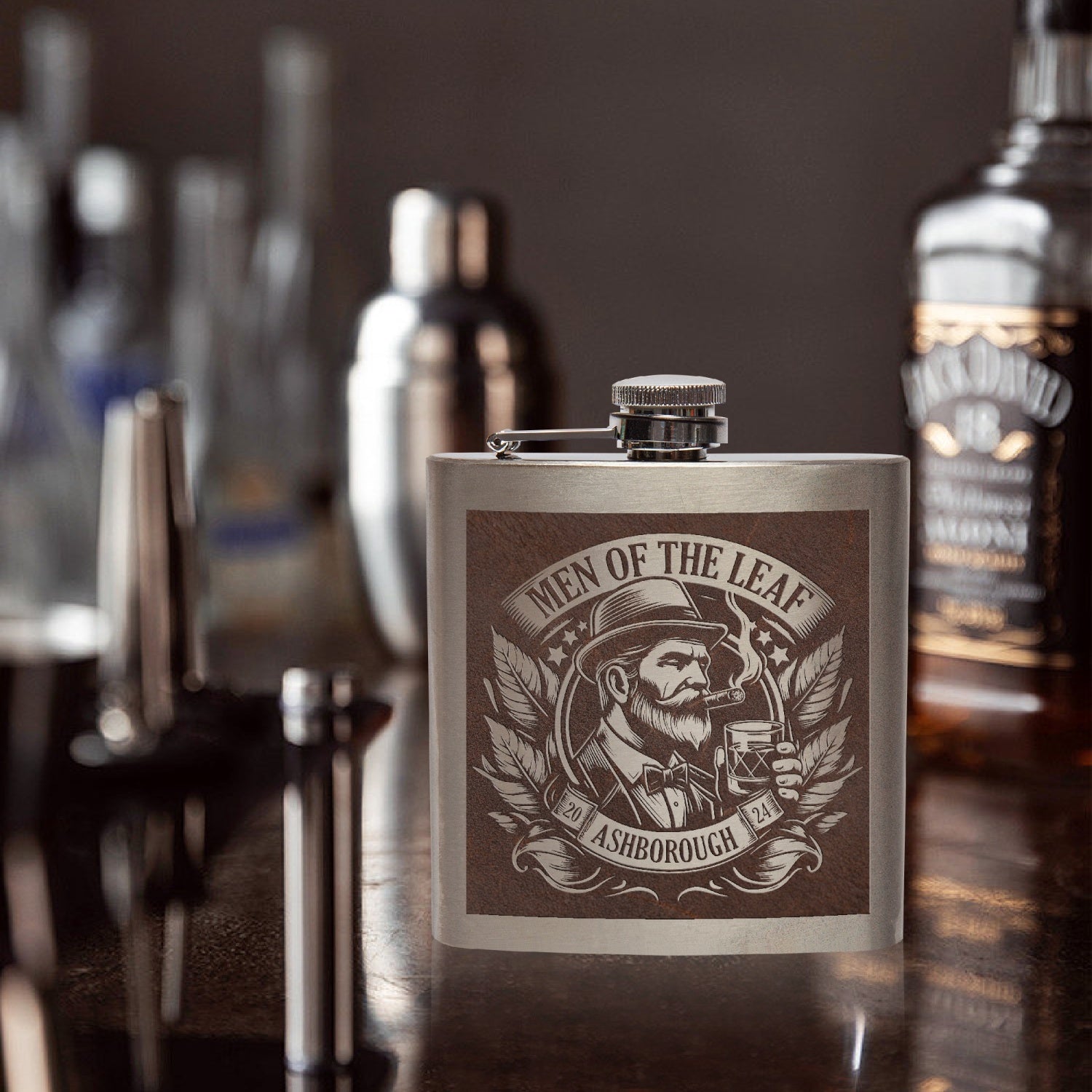 6oz Stainless Steel Hip Flask