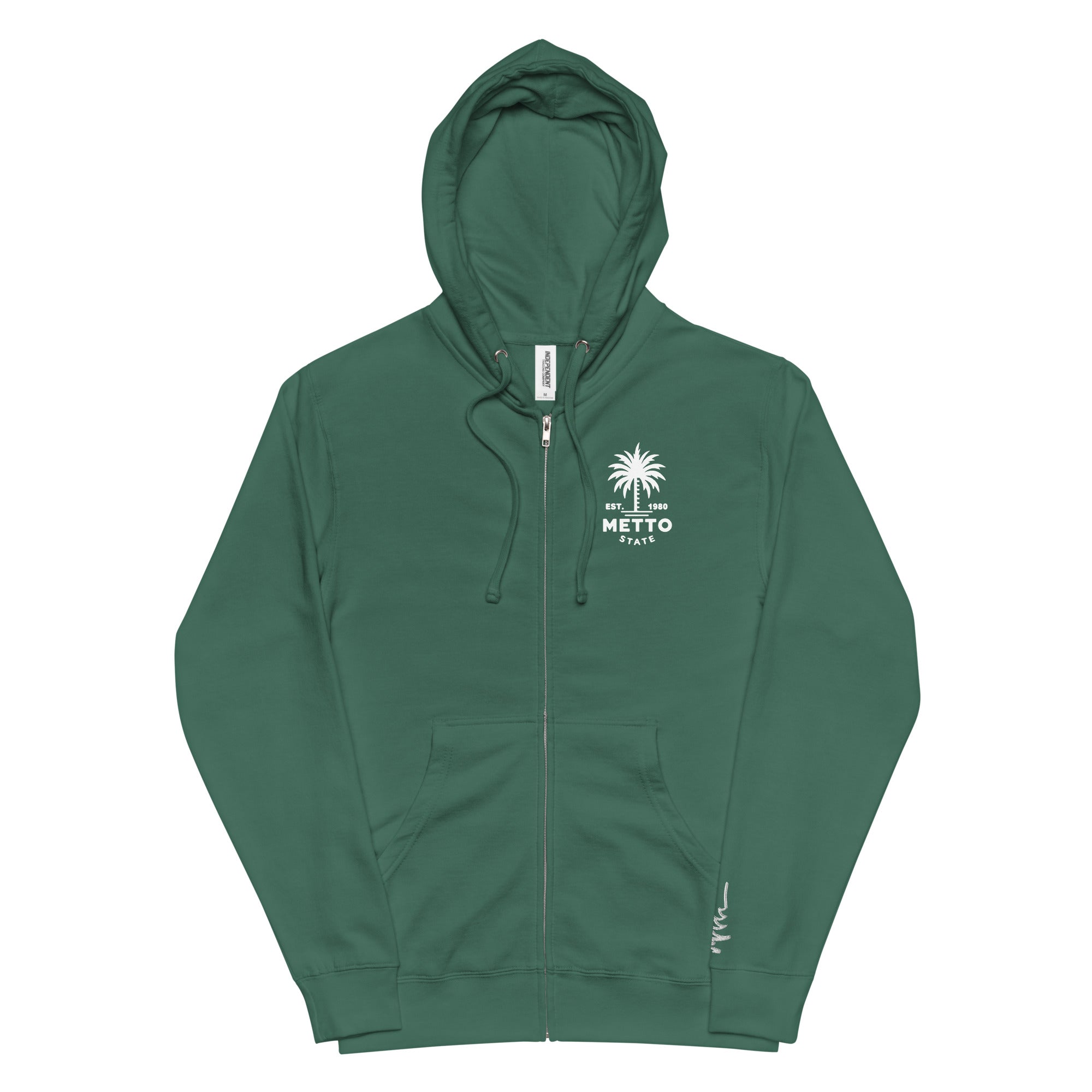 fleece zip up hoodie