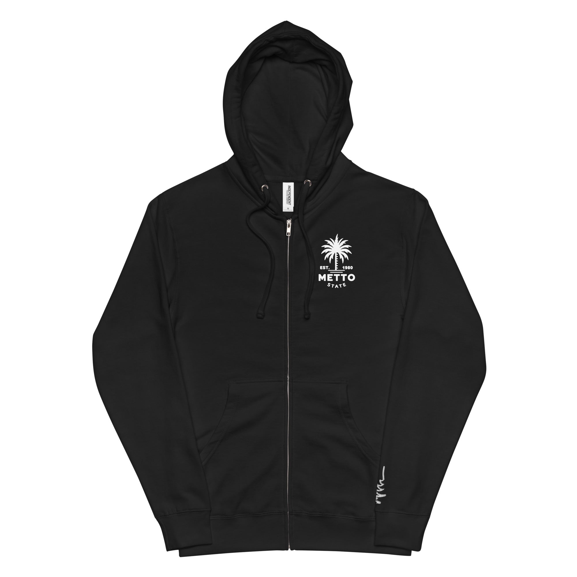 fleece zip up hoodie