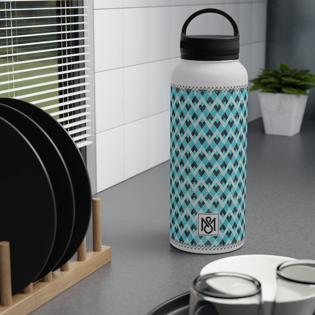 Stainless Steel Water Bottle, Handle Lid