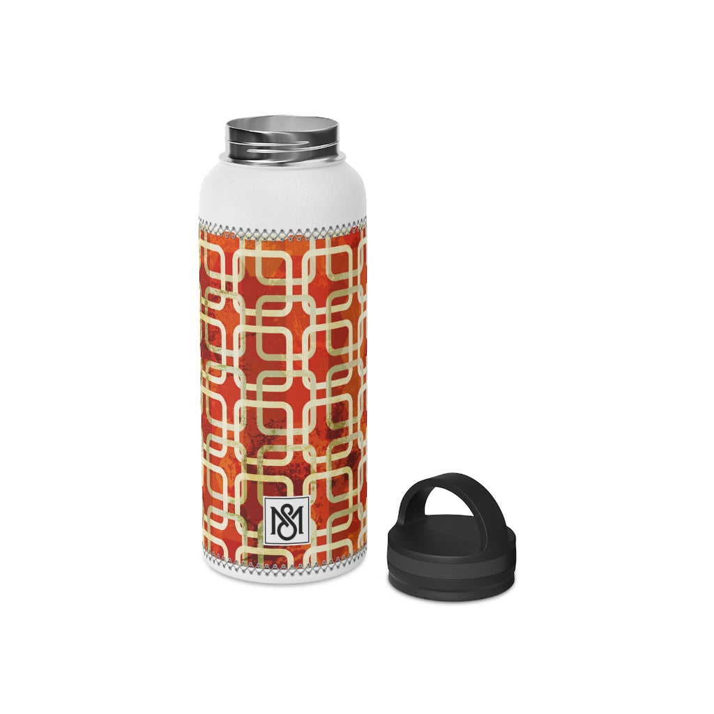 Stainless Steel Water Bottle, Handle Lid