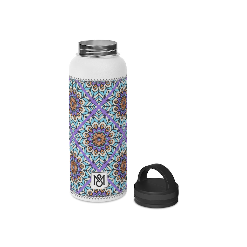 Stainless Steel Water Bottle, Handle Lid